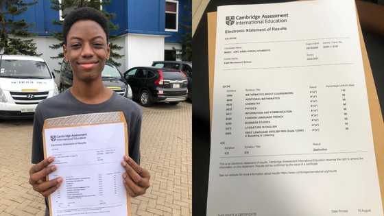 15-year-old Ghanaian boy gets 9As in Cambridge University exam; gets nearly 100% in all subjects