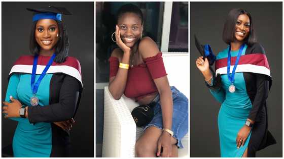 Brilliant young lady graduates as best student in the entire School of Science and Technology at her un with 4.72 CGPA