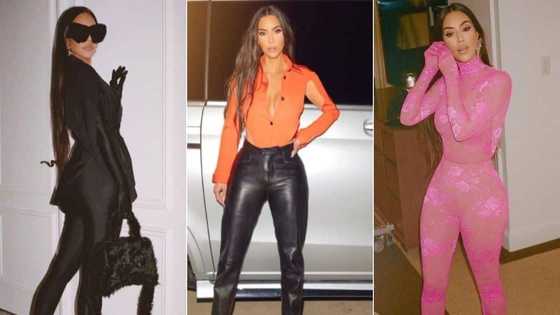 Kim Kardashian's odd outfit has fans concerned: "Oh no baby, what is you doin'?"