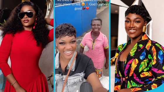 Sammy Kuffour’s baby mama shares heartwarming moment with her former meat pie selling partner