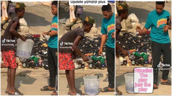 13 Pro Max: Man Refuses To Buy From Pure Water Seller After Seeing His Expensive Phone