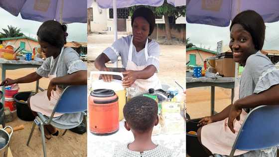 Meet the University of Education alumnus who sells 'koko' for a living due to unemployment