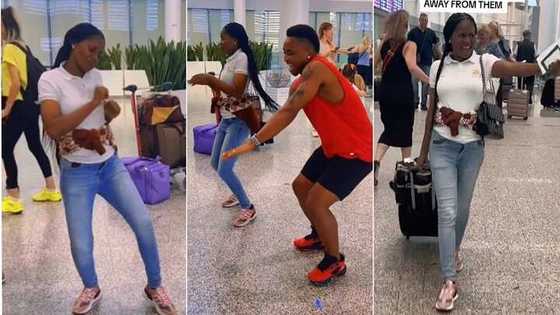 "Canada is the new UK": lady gets visa after 12 years, dances at airport as she reunites with brother