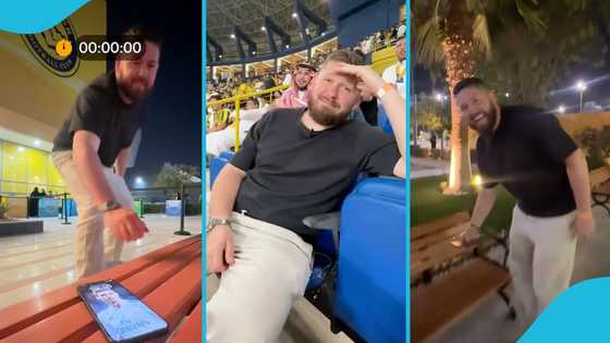 Video of fan leaving phone outside stadium for Ronaldo match and finding it intact goes viral