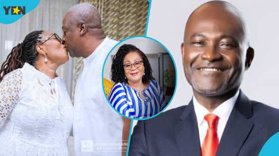 Lordina once expressed love to Ken Agyapong through John Mahama: "She loves me to death"