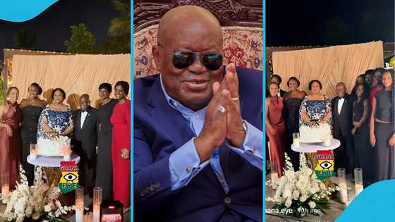 Nana Akufo-Addo's children and grandchildren make rare public appearance at Rebecca's birthday party