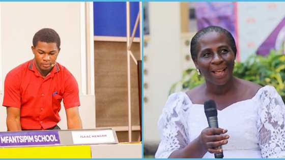 Mfantsipim NSMQ rep, Isaac Mensah’s mum speaks after their win: “He made heater from sardine tins”