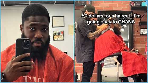Abroad-based man laments over cost haircut in the USA: "I'm going back to Ghana"