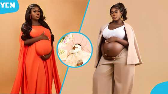 Hajia Bintu releases 1st photos of her daughter as she celebrates her 1-month birthday