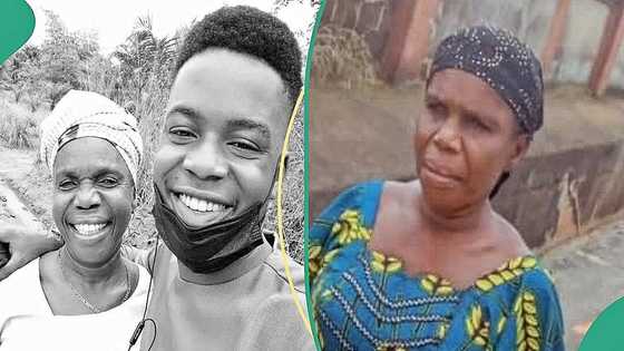 Nigerian woman walks cheerfully to hospital not knowing her first son already died, video trends