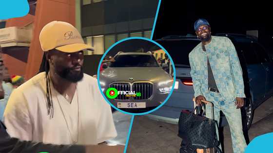 Adebayor’s GH₵ 3.1million BMW SUV steals the show as Ghana silences Mali (Video)
