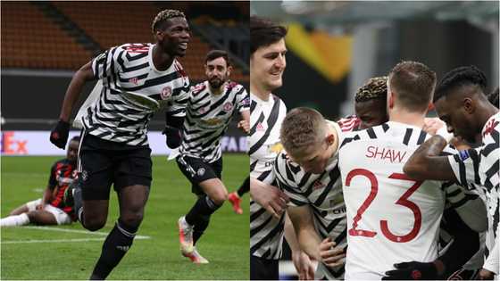 Paul Pogba Scores as Manchester United Knock AC Milan Out of Europa League