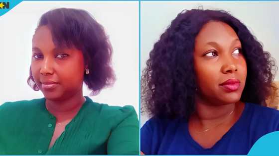 Ghanaian lady takes to social media to search for runaway husband, video evokes sadness