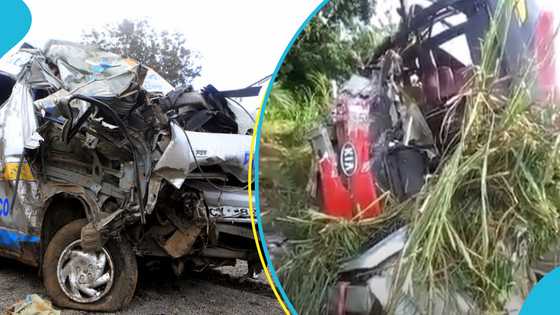 Four-month-old baby and two adults perish in horrific three-way crash at Gomoa Akoti-Buduatta stretch