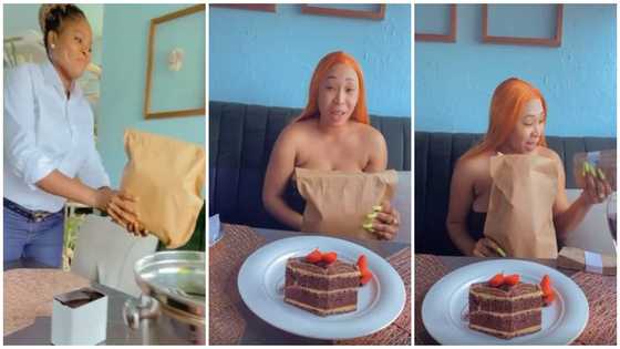 Man gifts his girlfriend GHC35k for accepting his marriage proposal in video; stirs reactions