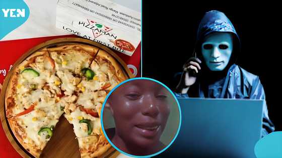 GH lady breaks down in tears after allegedly losing GH¢ 40,000 to scammers while buying pizza, pleads for help