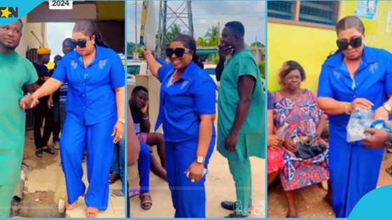 Grace Ashly: Gospel singer intensifies campaign to be next MP for Anyaa Sowutuom, video