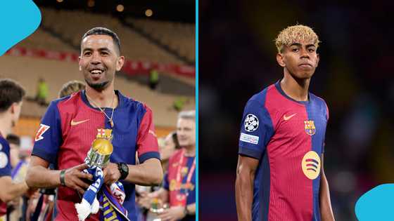Lamine Yamal shines against Inter Milan in UCL; his dad’s reaction goes viral