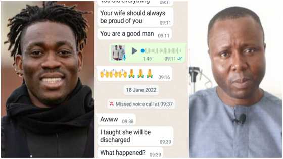 Crime Check TV boss Ibrahim Kwarteng drops chat with Christian Atsu; fans in tears