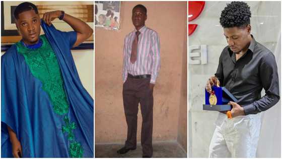 GH actor recounts humble past with throwback photos to inspire netizens; many react