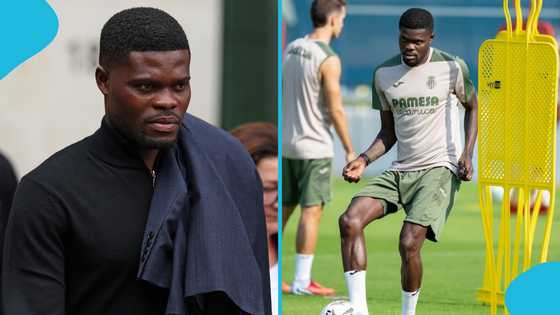 Partey trains with Villarreal for the first time amid legal battle in the UK (Video)