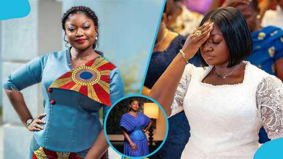 Sam George's wife shuts down Instagram with her pleated dress for her birthday shoot