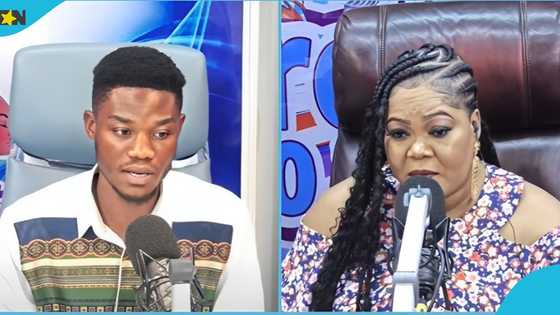 Auntie Naa: Ghanaian man cries out on live TV as wife reunites with ex-boyfriend, video