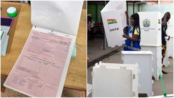 Kumawu by-election: Already signed pink sheets cause a stir at voting centre