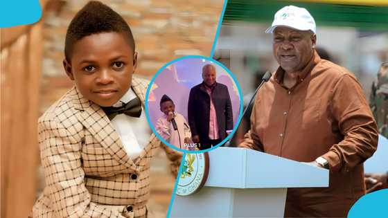 Yaw Dabo pleads with Mahama in Paris to help youth academies (Video)