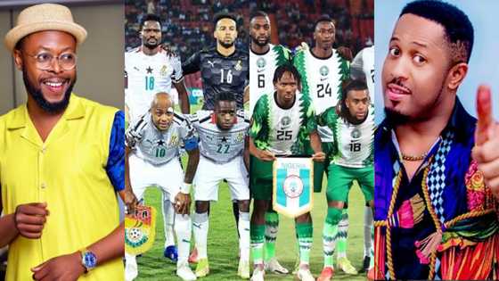 'Jama' contest video between GH & Naija surfaces ahead of Friday match; Kalybos, Mike Ezuruonye lead