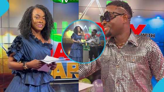 Diana Asamoah and Broda Sammy confuse Ghanaians while explaining the meaning of 'nervous' in a funny video