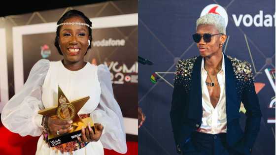 VGMA 2021: Photo drops as Diana Hamilton meets Kidi for the 1st time after event