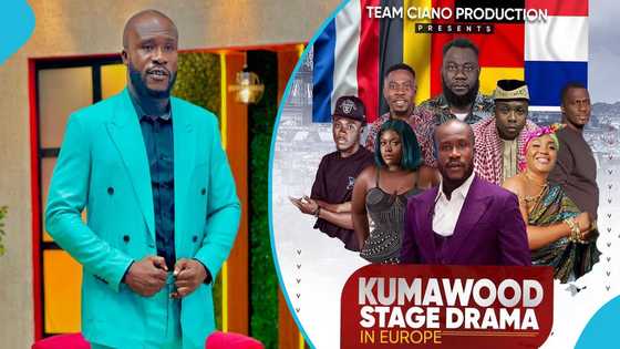 Showing dates and times for Ras Nene's Kumawood Stage Drama in Europe emerge