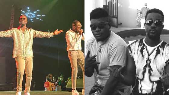 Sarkodie honours Castro with a surprise performance at VGMA 2021; video drops