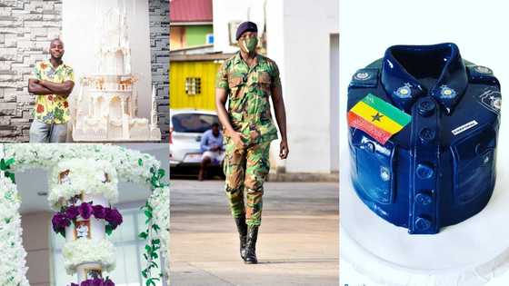 Meet the talented Ghanaian military officer who makes extraordinary cake designs