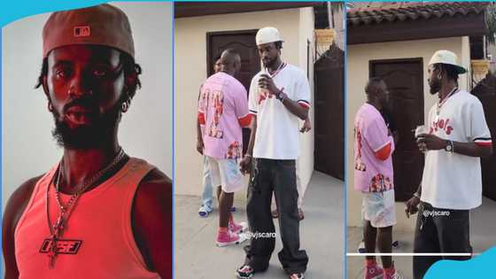 Video of Black Sherif looking sleepy while standing causes stir