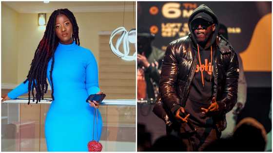 You really resemble: Fans react to latest photo of Medikal and his younger sister hanging out