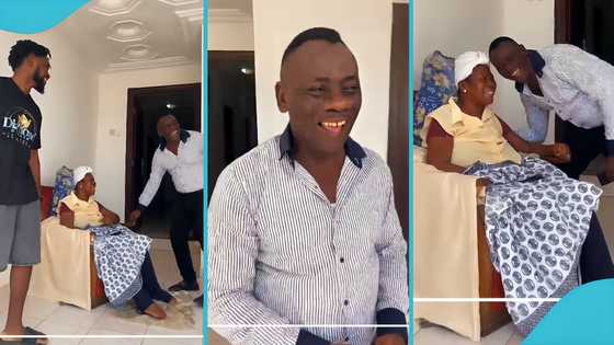 Akrobeto looks fit and healthy as he visits his biggest fan after his car accident