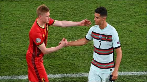 Man City's Kevin De Bruyne talks about how he would create assists for Ronaldo if he joins the club
