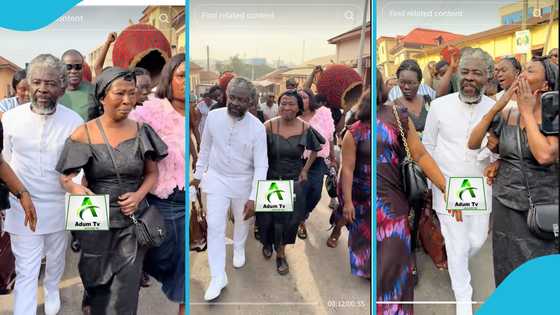 “This is where I met Daddy Lumba for the first time”: Akosua Serwaa visits village her love story began
