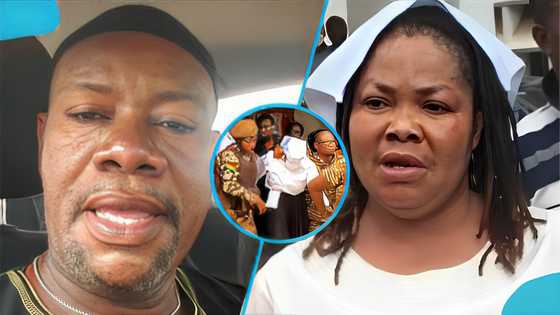 Actor Nana Yeboah raises doubts about Agradaa's public appearances for court cases