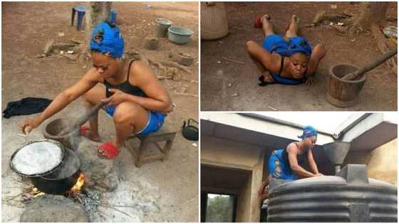 Lady shares photos of how she tried to impress her soon-to-be mother-in-law