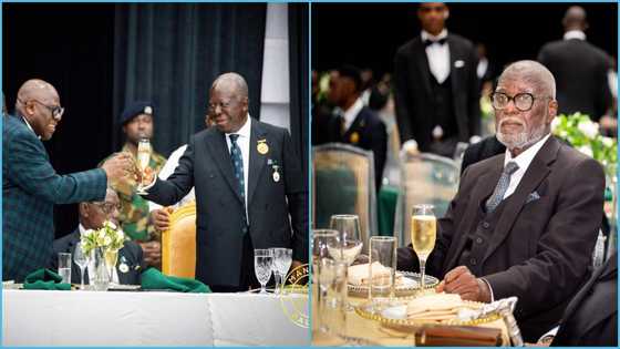 Otumfuo: Asantehene toasts with Freemasons at special banquet held at Manhyia