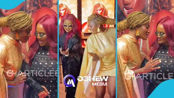 Wendy Shay prays for God’s blessings on Nana Ama McBrown, video warms hearts