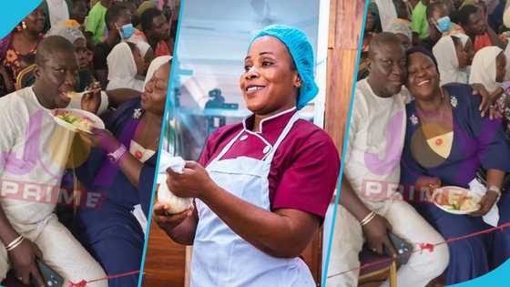 Couple chop love at Chef Faila's cook-a-thon, video melts many hearts as woman feeds her hubby