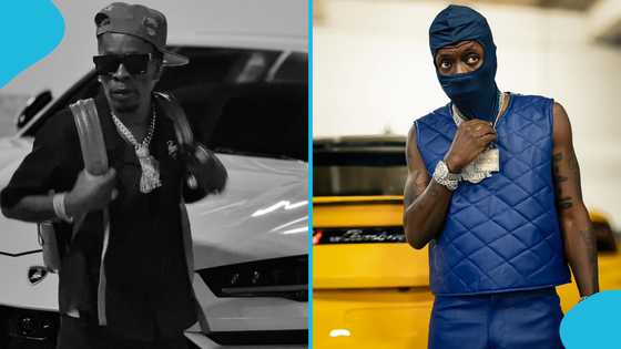Alleged photos of Nana Kwabena Amuah, the man linked to Shatta Wale's car seizure case surface