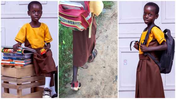 Kind GH teacher meets girl who was wearing 1 slipper to school & buys her new things