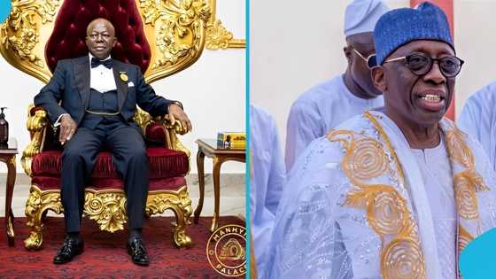 Otumfuo Osei Tutu II organises lavish birthday party for his 'brother' Alhaji Yusif Ibrahim