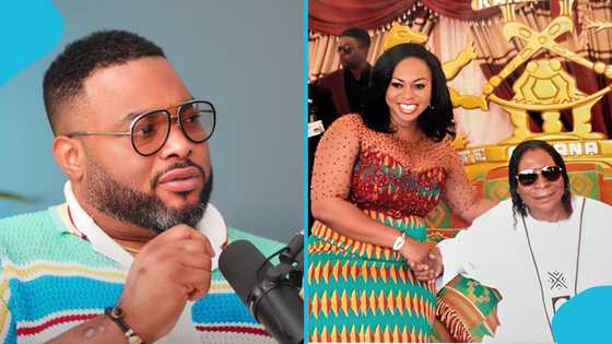 Kwadwo Safo Jnr shares heartfelt message following his father's funeral plans
