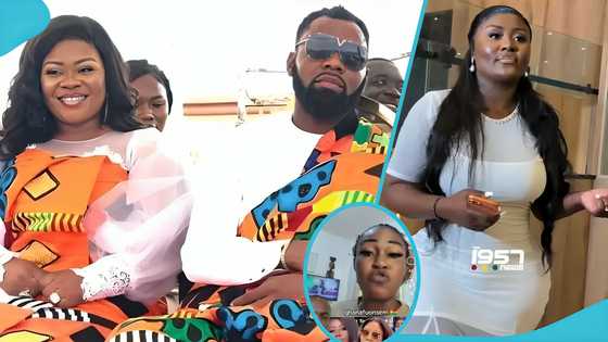 Rev Obofour's side sick saga: Queen Ciara's sister steps in to defend her marriage